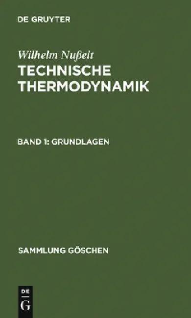 Grundlagen (English, Wilhelm Nußelt)