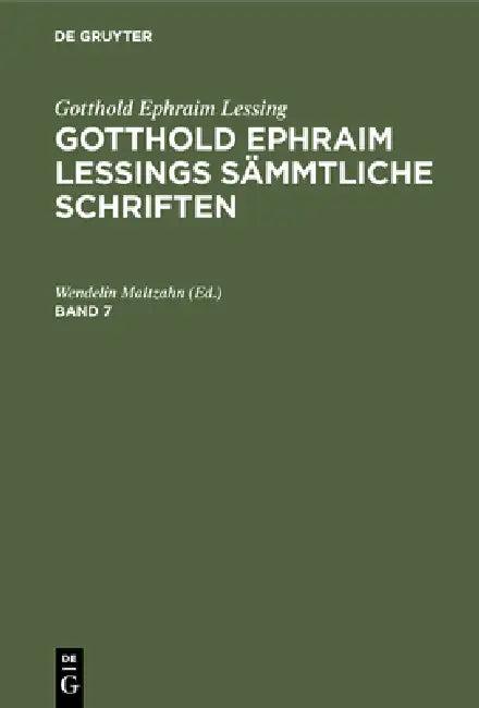 Gotthold Ephraim Lessing (English, Wendelin Maltzahn)
