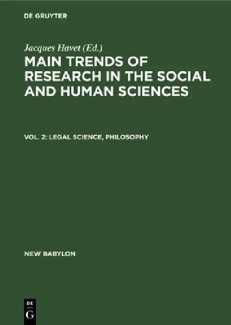 Legal Science, Philosophy (English, Jacques Havet)