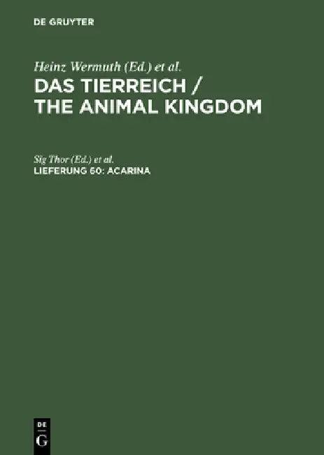 Acarina (English, Thor | Schulze | Heinz Wermuth)