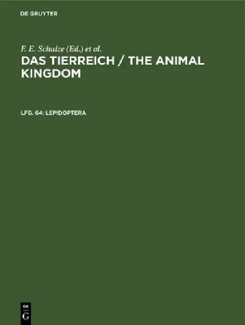 Lepidoptera (English, Felix Bryk | Heinz Wermuth | Robert Mertens)