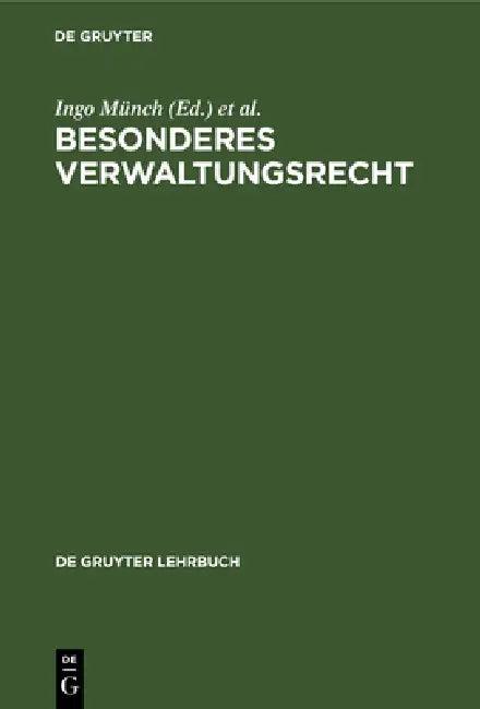 Besonderes Verwaltungsrecht (English, Ingo Münch | Peter Badura)