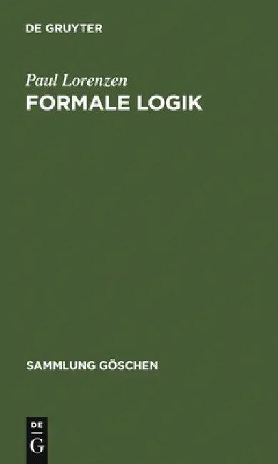 Formale Logik (English, Paul Lorenzen)