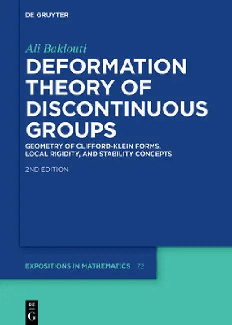 Deformation Theory of Discontinuous Groups (English, Ali Baklouti)