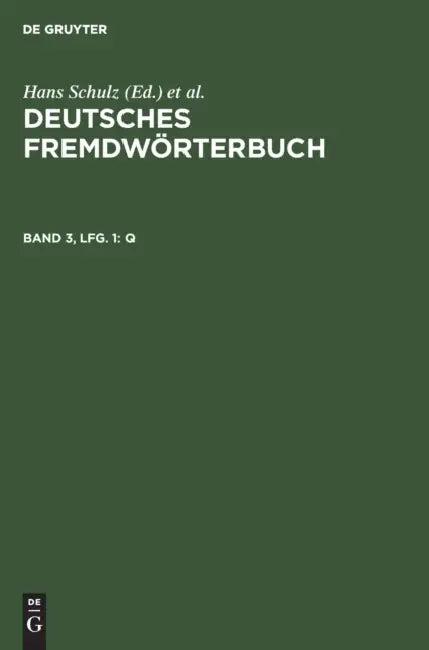 Q (English, Hans Schulz | Otto Basler)