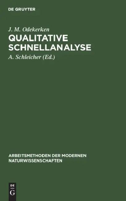 Qualitative Schnellanalyse (English, G. Charlot | D. Bezier | R. Gauguin)