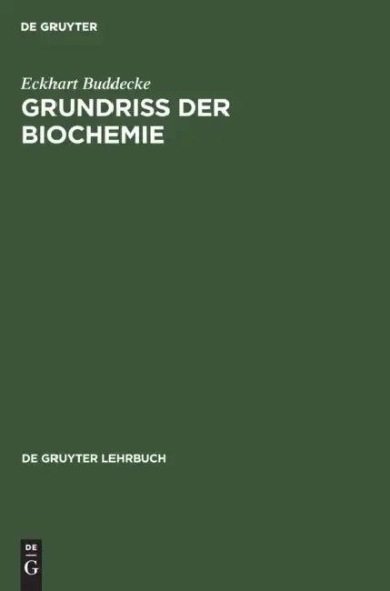 Grundriss Der Biochemie (English, Eckhart Buddecke)