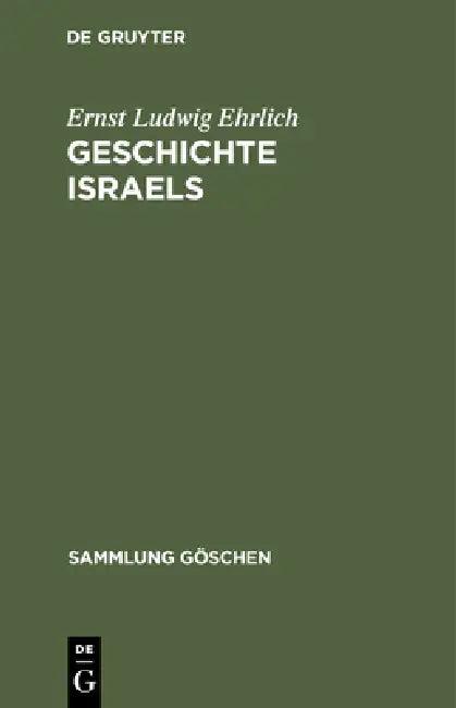 Geschichte Israels (English, Ernst Ludwig Ehrlich)