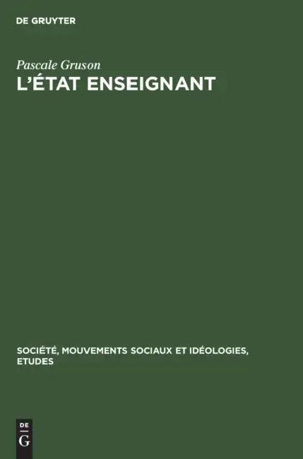 L'État Enseignant (English, Pascale Gruson | Alain Touraine)