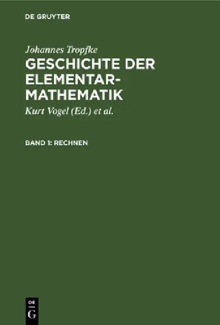 Rechnen (English, Kurt Vogel | Karin Reich | Helmuth Gericke)