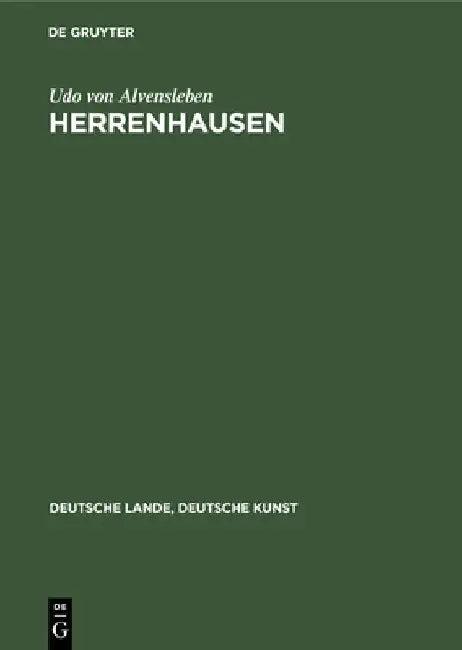 Herrenhausen (English, Udo Von Alvensleben)