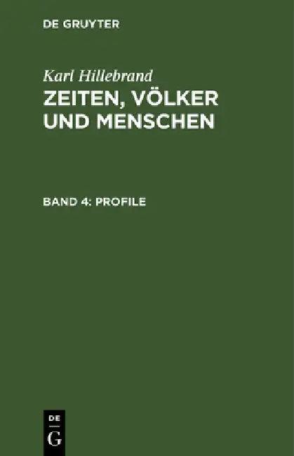 Profile (English, Karl Hillebrand)