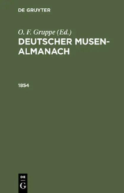 1854 (English, O. F. Gruppe)
