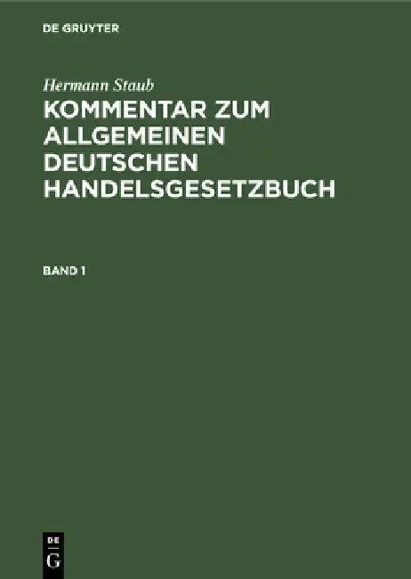 Hermann Staub (English, Oskar Pisko | Hermann Staub)