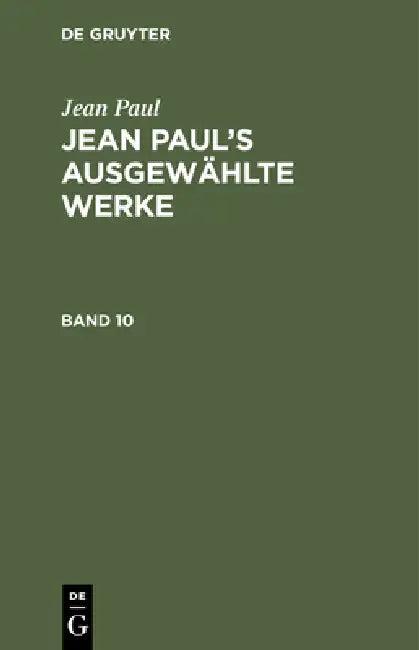 Jean Paul (English, Jean Paul)
