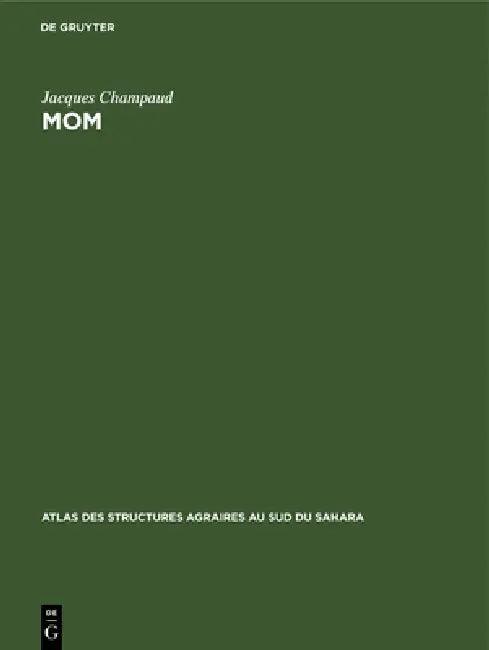 Mom: Terroir Bassa (Cameroun) (English, Jacques Champaud)