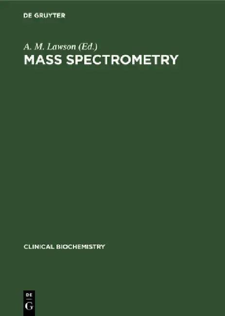 Mass Spectrometry (English, A. M. Lawson)