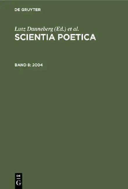 2004 (English, Lutz Danneberg | Andreas Kablitz | Wilhelm Schmidt-Biggemann)