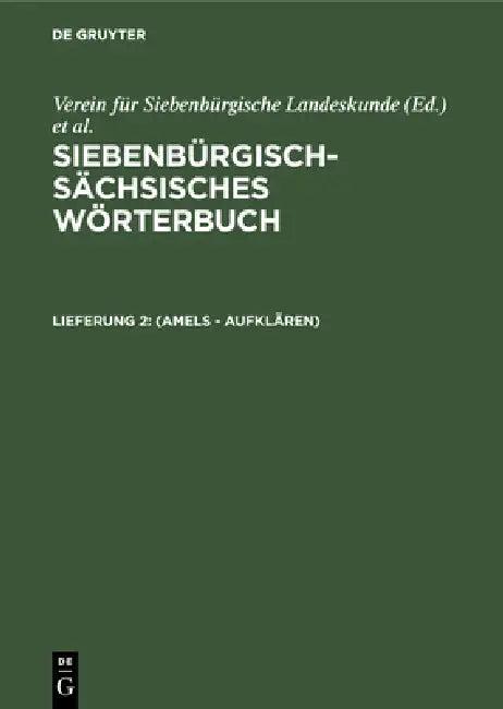 (Amels - Aufklären) (English, Adolf Schullerus)