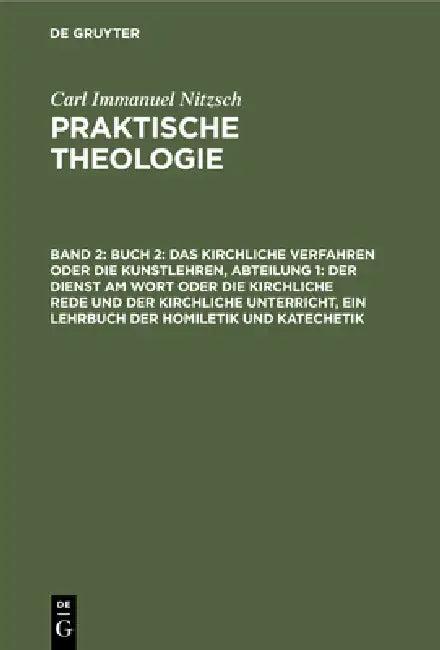 Buch 2 (English, Carl Immanuel Nitzsch)