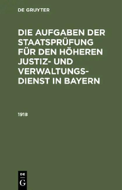1918 (English, No Contributor)