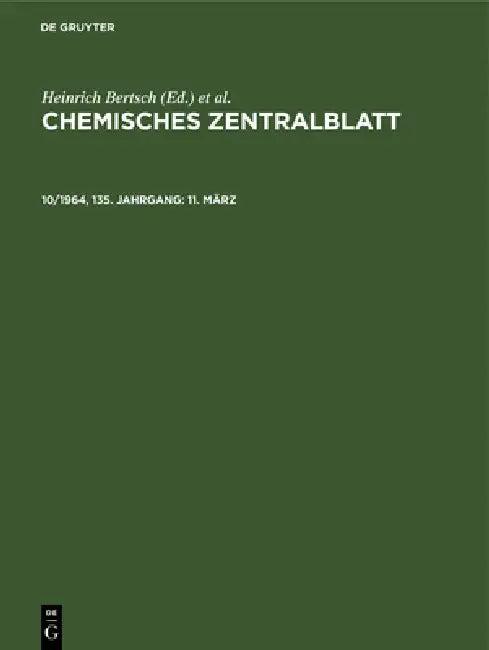 11. März (English, Deutsche Chemische Gesellschaft | Heinrich Bertsch | Wilhelm Klemm)