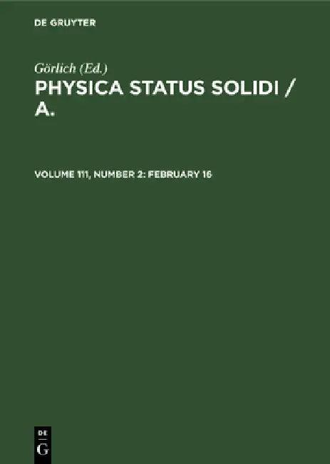February 16 (English, Görlich)