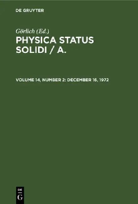 December 16, 1972 (English, Görlich)