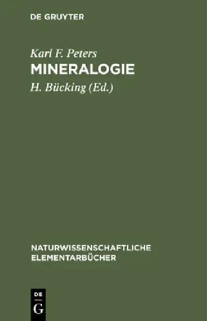 Mineralogie (English, Karl F. Peters | H. Bücking)