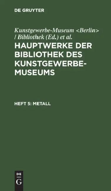 Metall (English, P. Jessen)