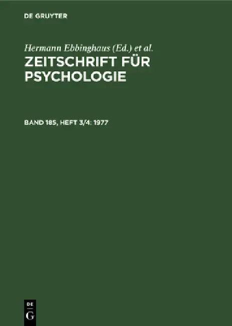 1977 (English, Hermann Ebbinghaus | Arthur König)
