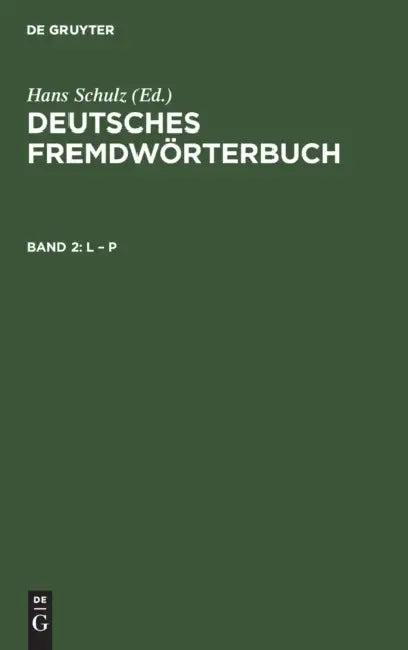 L - P (English, Hans Schulz | Otto Basler)