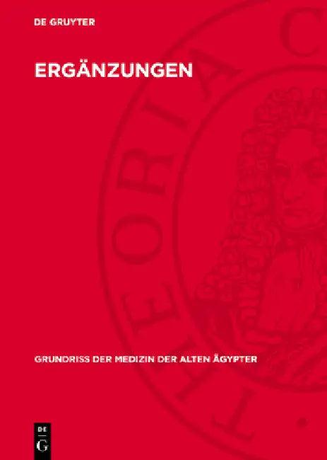 Ergänzungen (English, Hildegard Von Deines | Grapow Hermann)
