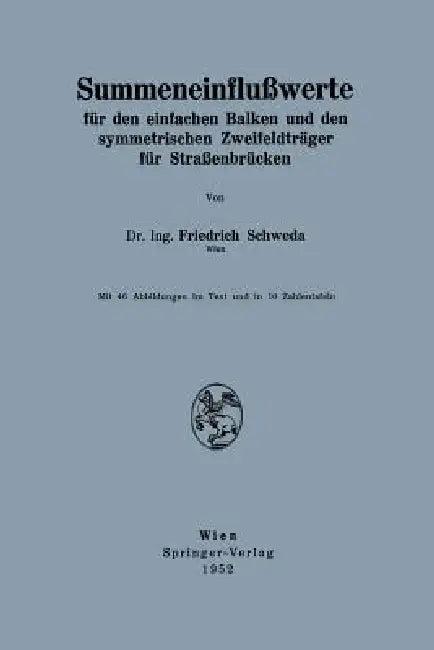 Summeneinflußwerte (English, Friedrich Schweda)