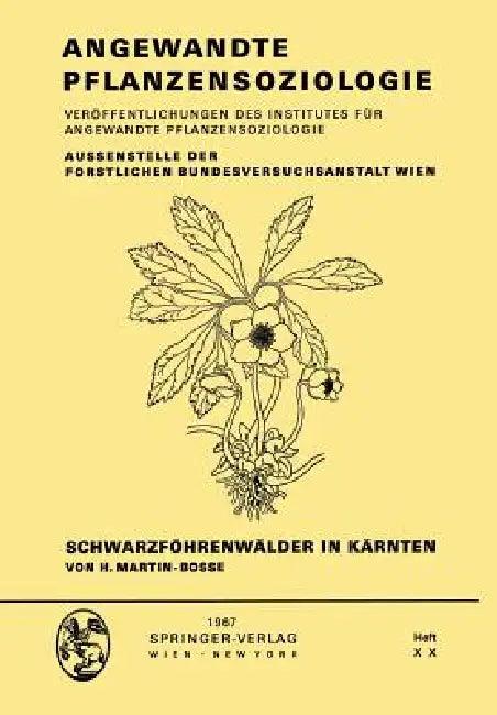 Schwarzföhrenwälder in Kärnten (English, H. Martin-Bosse)