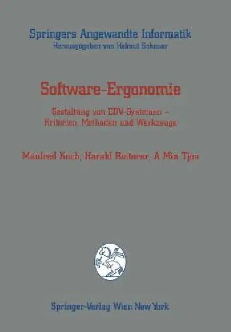 Software-Ergonomie (English, Manfred Koch | Harald Reiterer | A. Min Tjoa)