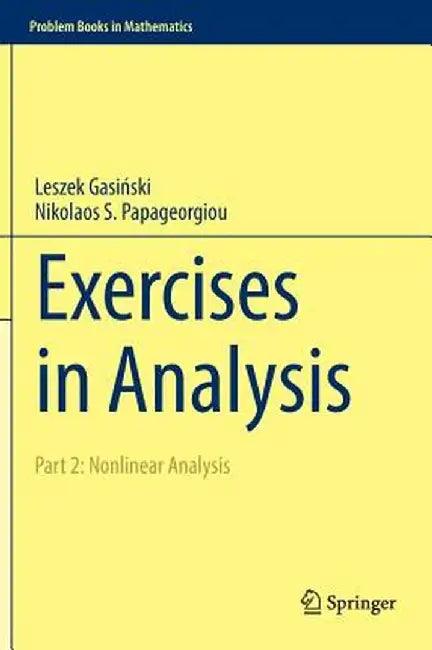 Exercises in Analysis (English, Leszek Gasiński | Nikolaos S. Papageorgiou)