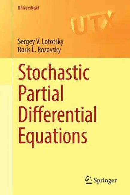 Stochastic Partial Differential Equations (English, Lototsky Sergey V)