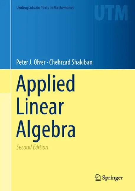 Applied Linear Algebra (English, Peter Olver)