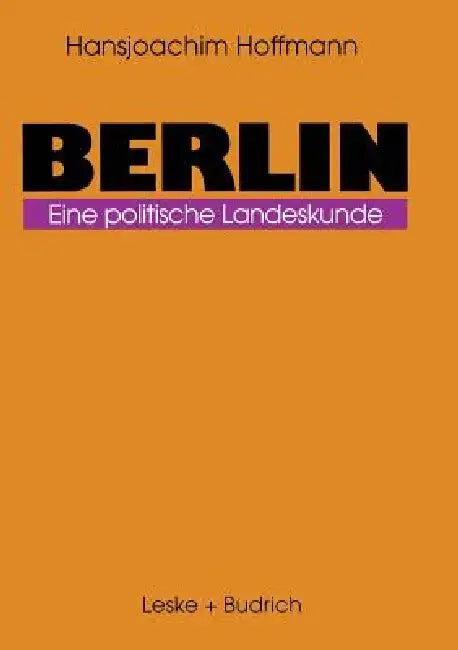 Berlin (English, Hansjoachim Hoffmann)