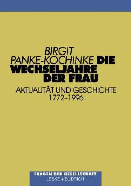 Die Wechseljahre Der Frau (English, Birgit Panke-Kochinke)
