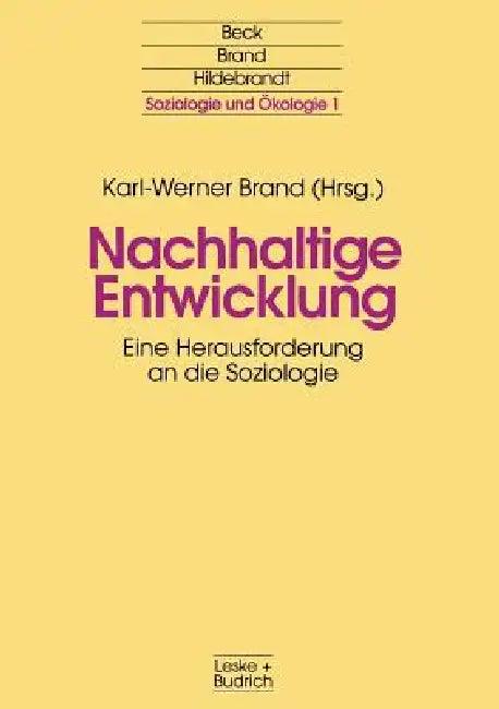 Nachhaltige Entwicklung (English, Karl-Werner Brand)