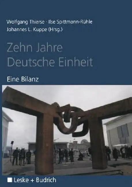 Zehn Jahre Deutsche Einheit (English, Wolfgang Thierse)