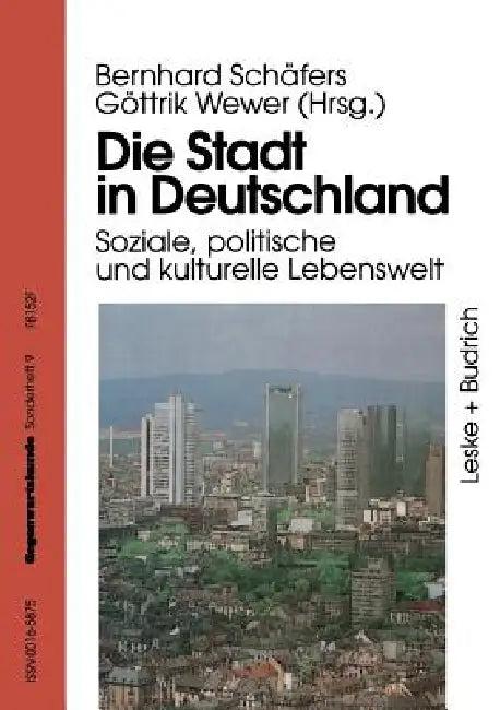 Die Stadt in Deutschland (English, Bernhard Schäfers)