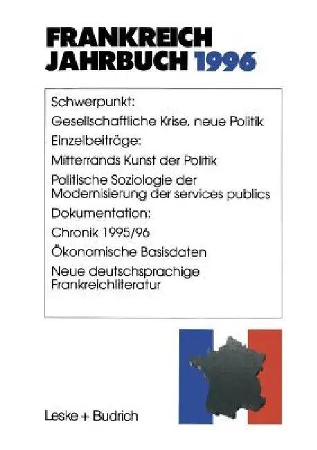 Frankreich-Jahrbuch 1996 (English, Lothar Albertin | Wolfgang Asholt | Hans Manfred Bock)