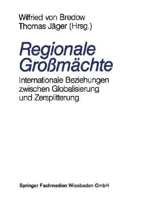 Regionale Großmächte (English, Thomas Jäger)