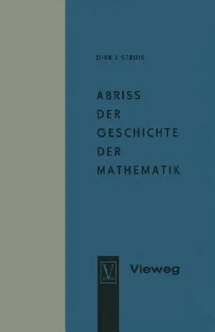 Abriss Der Geschichte Der Mathematik (English, Dirk Jan Struik | Dirk J. Struik)