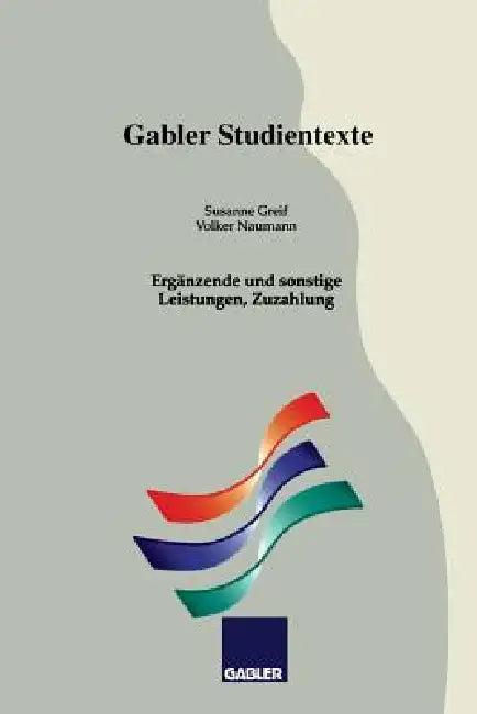 Ergänzende Und Sonstige Leistungen, Zuzahlung (English, Susanne Greif | Volker Naumann)