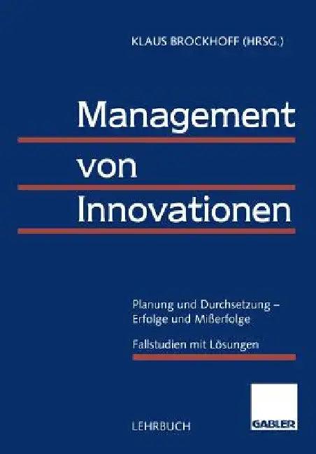 Management Von Innovationen (English, Klaus Brockhoff)