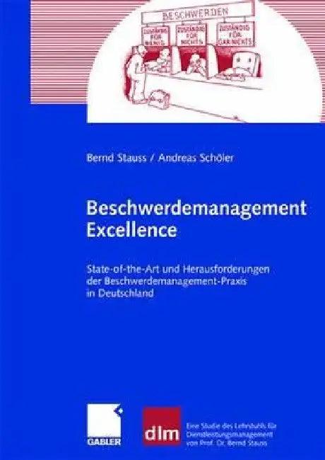 Beschwerdemanagement Excellence (English, Bernd Stauss | Andreas Schöler)
